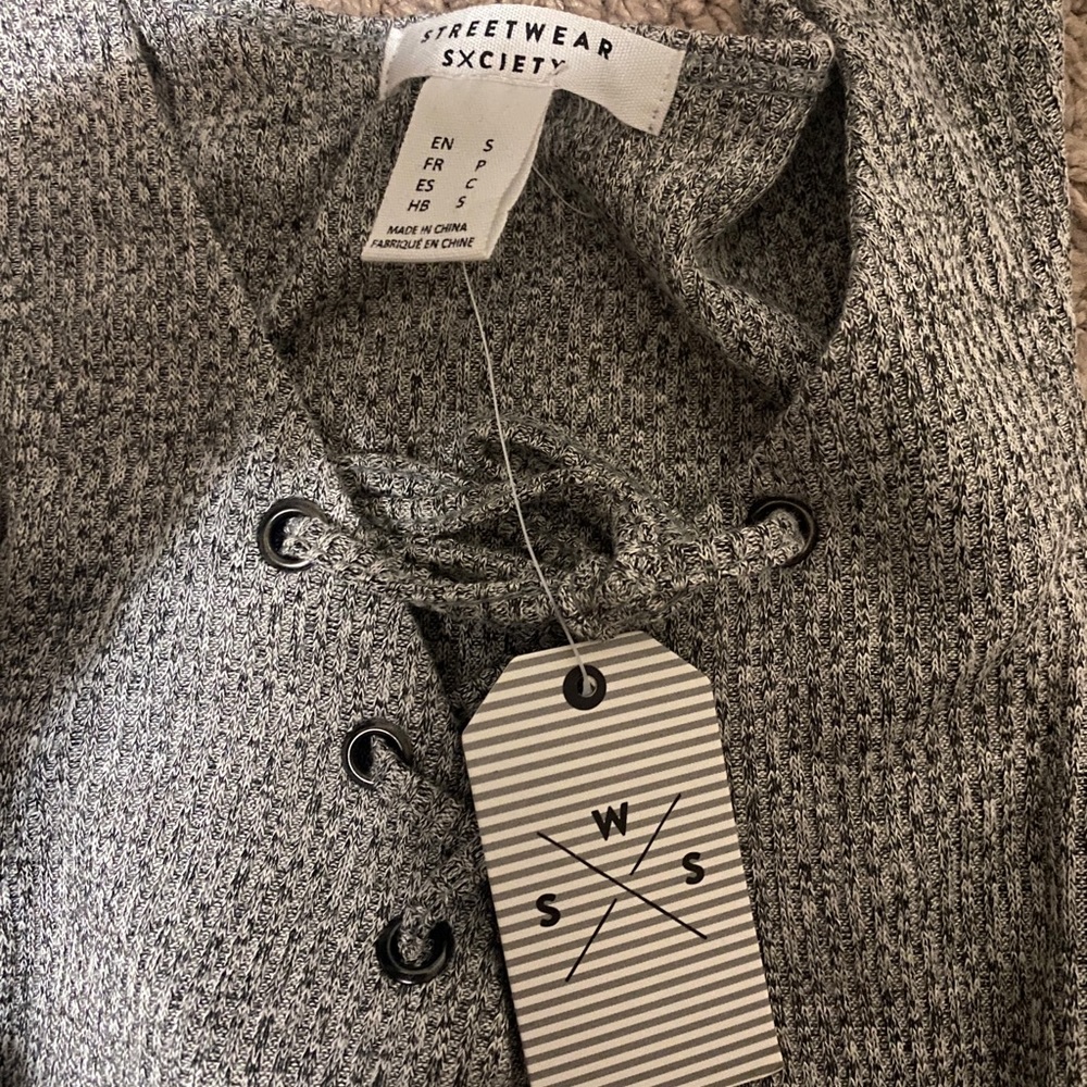 Gray tank top dress